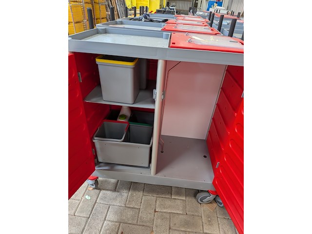 14x modulaire schoonmaakwagen - afbeelding 5 van  8