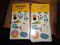 14x pakje tattoos met 2 vellen - afbeelding 1 van  3