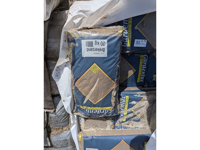 14x zak brekerzand a 20 kg gardenlux - afbeelding 3 van  8
