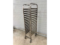 15 delige rvs regaalwagen - afbeelding 3 van  4