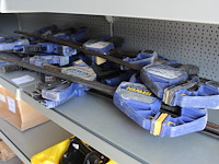 15 lijmklemmen irwin quick-grip in diverse uitvoeringen.