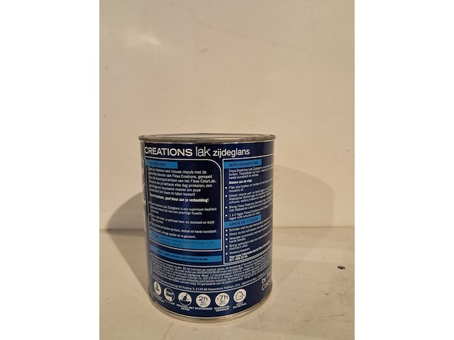 15 liter zijdeglanslak, flexa, ral 9010 - afbeelding 4 van  7