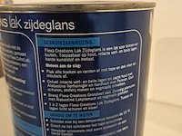 15 liter zijdeglanslak, flexa, ral 9010 - afbeelding 6 van  7