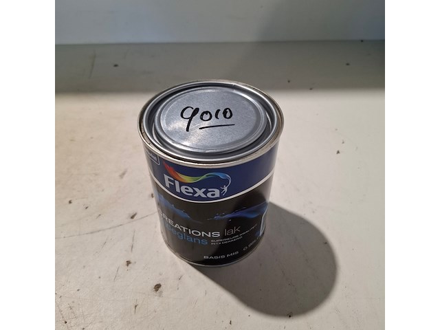 15 liter zijdeglanslak, flexa, ral 9010 - afbeelding 5 van  5