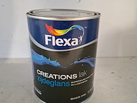 15 liter zijdeglanslak, flexa, ral 9010 - afbeelding 2 van  5