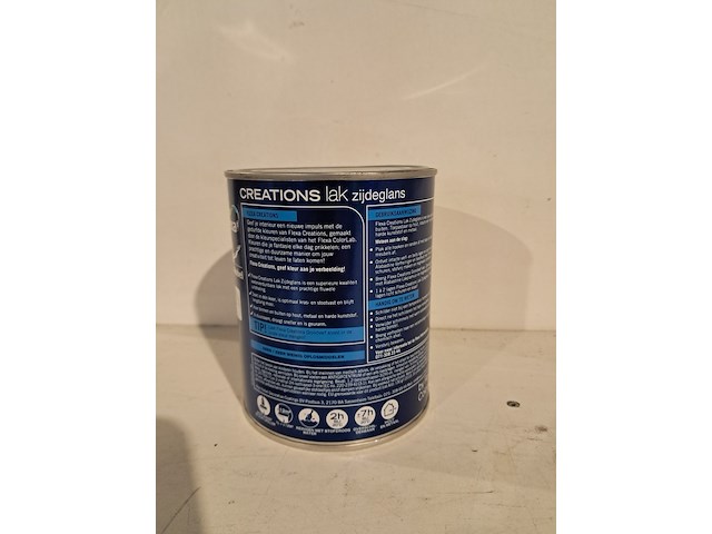 15 liter zijdeglanslak, flexa, ral 9016 - afbeelding 4 van  7