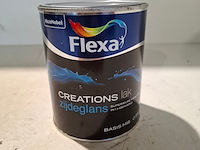 15 liter zijdeglanslak, flexa, ral 9016 - afbeelding 2 van  5