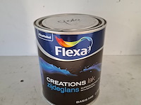 15 liter zijdeglanslak, flexa, ral 9016 - afbeelding 2 van  5