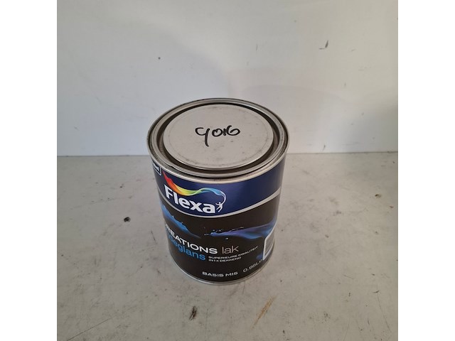 15 liter zijdeglanslak, flexa, ral 9016 - afbeelding 5 van  5