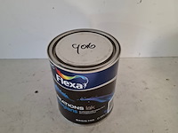15 liter zijdeglanslak, flexa, ral 9016 - afbeelding 5 van  5