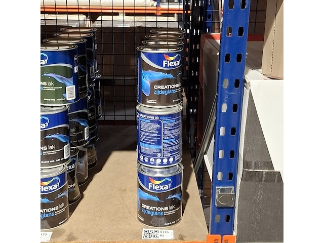 15 liter zijdeglanslak, flexa, ral 9016 - afbeelding 2 van  3