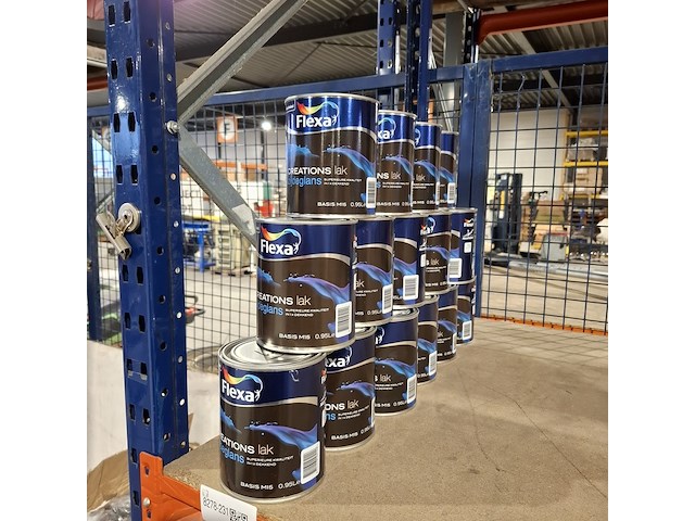 15 liter zijdeglanslak flexa, wit - afbeelding 1 van  5