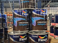 15 liter zijdeglanslak, flexa, wit - afbeelding 1 van  7