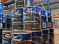 15 liter zijdeglanslak, flexa, wit - afbeelding 2 van  7