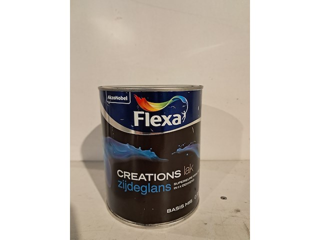 15 liter zijdeglanslak, flexa, wit - afbeelding 3 van  7