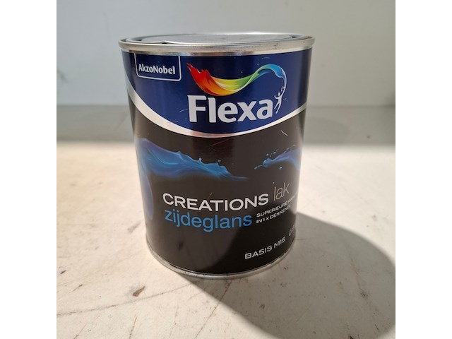 15 liter zijdeglanslak, flexa, wit - afbeelding 2 van  5