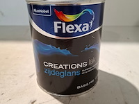 15 liter zijdeglanslak, flexa, wit - afbeelding 2 van  5