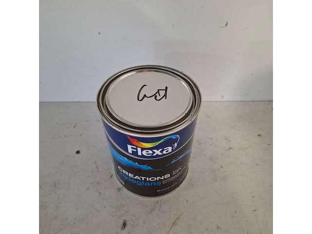 15 liter zijdeglanslak, flexa, wit - afbeelding 5 van  5
