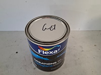 15 liter zijdeglanslak, flexa, wit - afbeelding 5 van  5