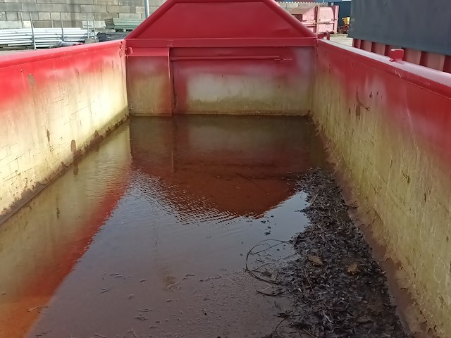 15 m³ haakarm afzetcontainer, 2011 - afbeelding 3 van  6