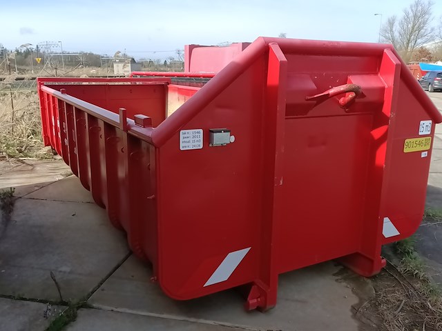 15 m³ haakarm afzetcontainer, 2011 - afbeelding 5 van  6