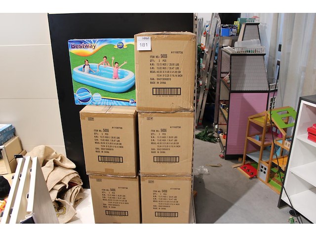15 opblaaszwembaden bestway met afmeting 262 x 175 x 51 cm. - afbeelding 1 van  2