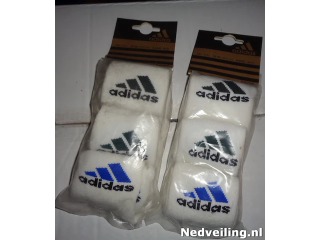 15 paar adidas sokken maat 30/35 - afbeelding 2 van  3