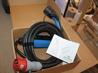 15 portable laadkabels 7 meter. cee32 rood naar type2. 22kw. - afbeelding 1 van  3