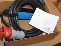 15 portable laadkabels 7 meter. cee32 rood naar type2. 22kw. - afbeelding 2 van  3