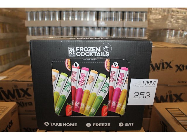 15 stuks frozen cocktails 24ice. tht 4-28. - afbeelding 1 van  1