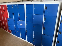 15-vaks lockerkast (2x) - afbeelding 2 van  4