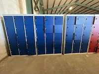 15-vaks lockerkast (3x)