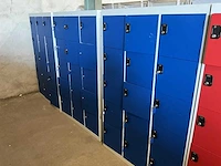 15-vaks lockerkast (3x) - afbeelding 2 van  6