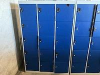 15-vaks lockerkast (3x) - afbeelding 4 van  6