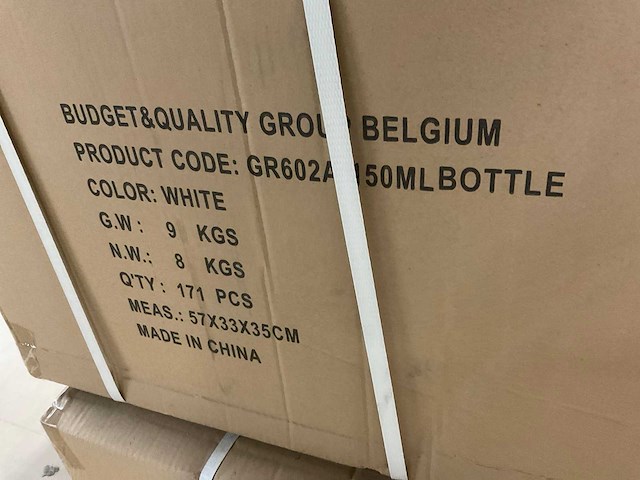 150 ml plastic fles verpakking (1500x) - afbeelding 4 van  4