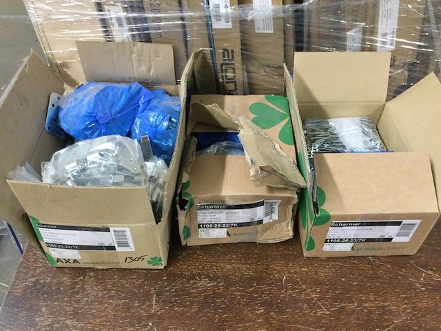 150 scharnieren, axa, 1105-25-23/7k - afbeelding 2 van  4