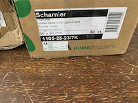 150 scharnieren, axa, 1105-25-23/7k - afbeelding 4 van  4