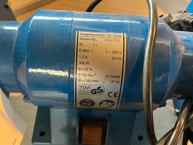 150 w/s bankslijpmachine (2x) - afbeelding 6 van  6