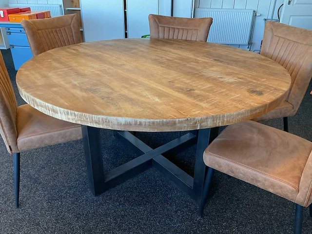 150cm eetkamertafel - afbeelding 1 van  3