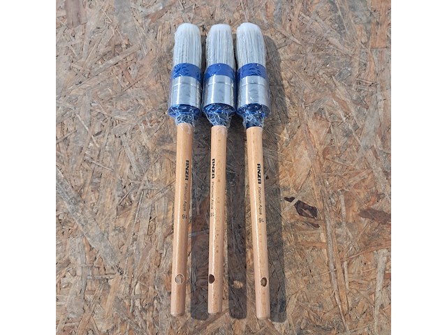 150x platinum kwast maat 16 anza, wit - afbeelding 2 van  3