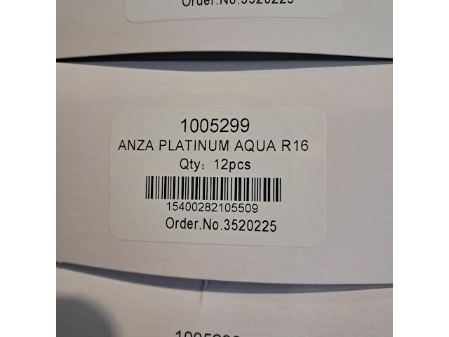 150x platinum kwast maat 16 anza, wit - afbeelding 3 van  3