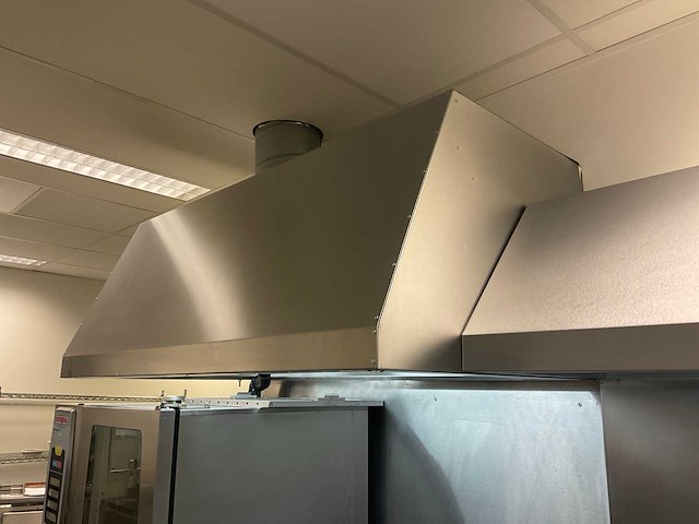 150x85cm rvs afzuigkap - afbeelding 1 van  3