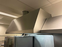 150x85cm rvs afzuigkap - afbeelding 1 van  3