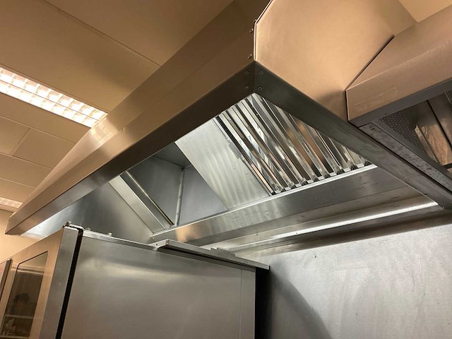 150x85cm rvs afzuigkap - afbeelding 2 van  3