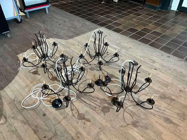 151050009 kroonluchters (2x) - afbeelding 4 van  5