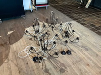 151050009 kroonluchters (4x) - afbeelding 1 van  5