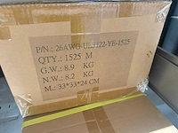 1525 meter geel wiring aplliance rol (5x) - afbeelding 3 van  4