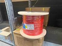 1525 meter rood wiring aplliance rol (4x) - afbeelding 1 van  3