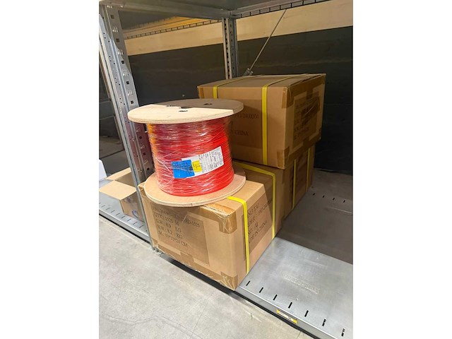 1525 meter rood wiring aplliance rol (4x) - afbeelding 3 van  3