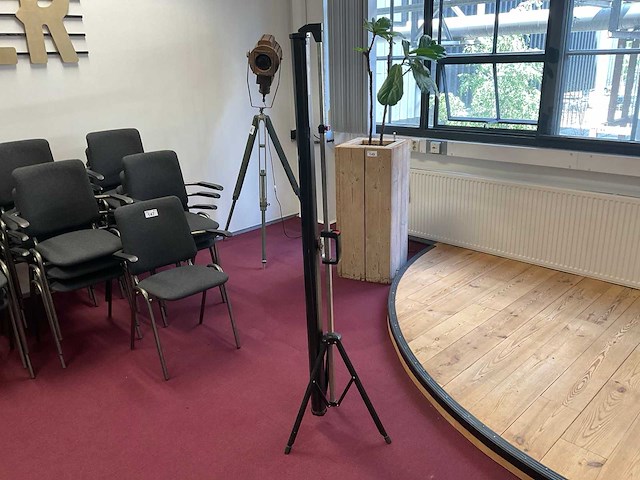 153x153cm projectiescherm - afbeelding 1 van  2